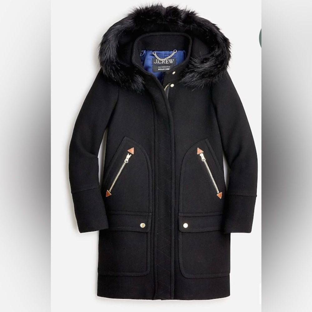 JCrew New chateau parka in Italian stadium-cloth